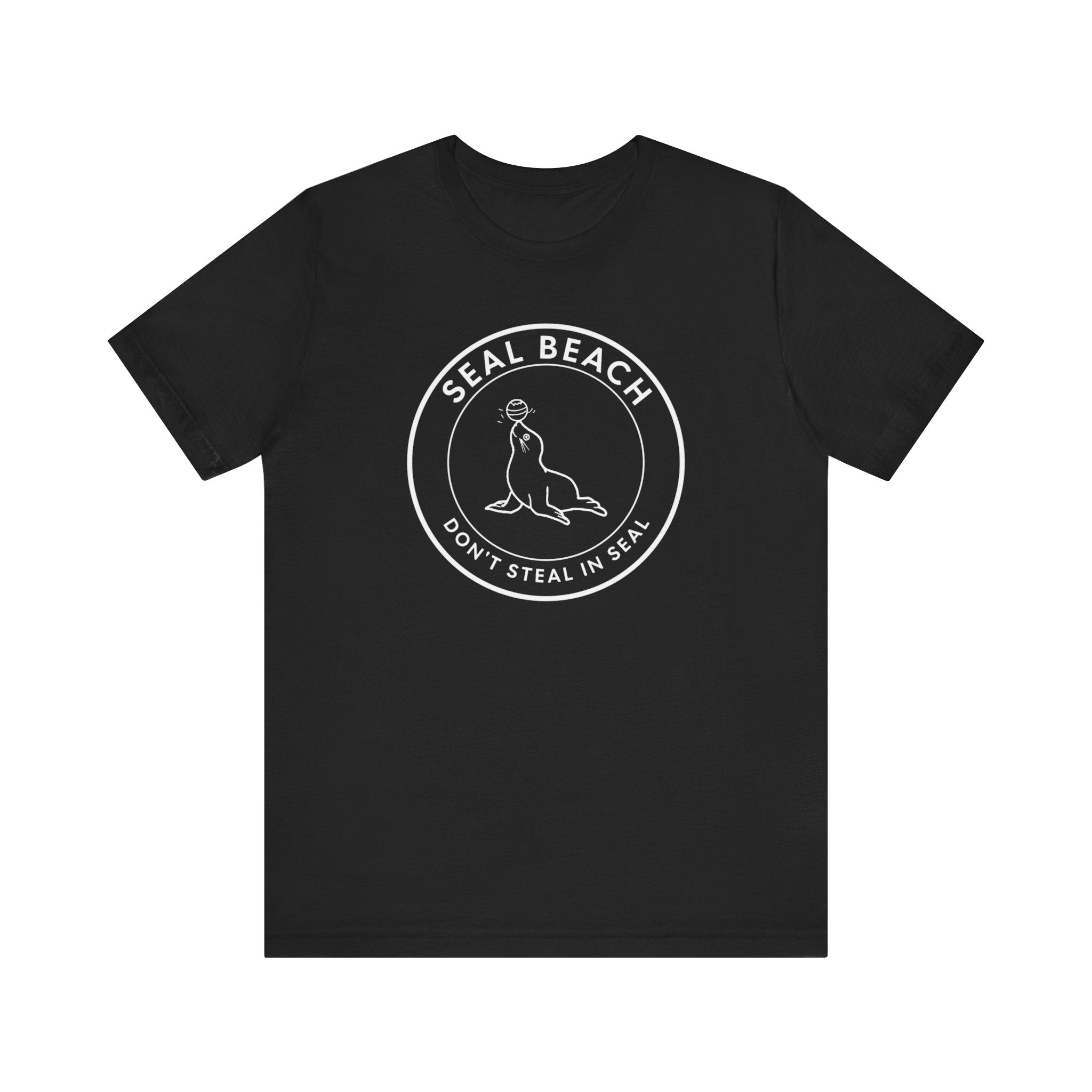 Don't Steal in Seal Unisex Jersey Short Sleeve Tee