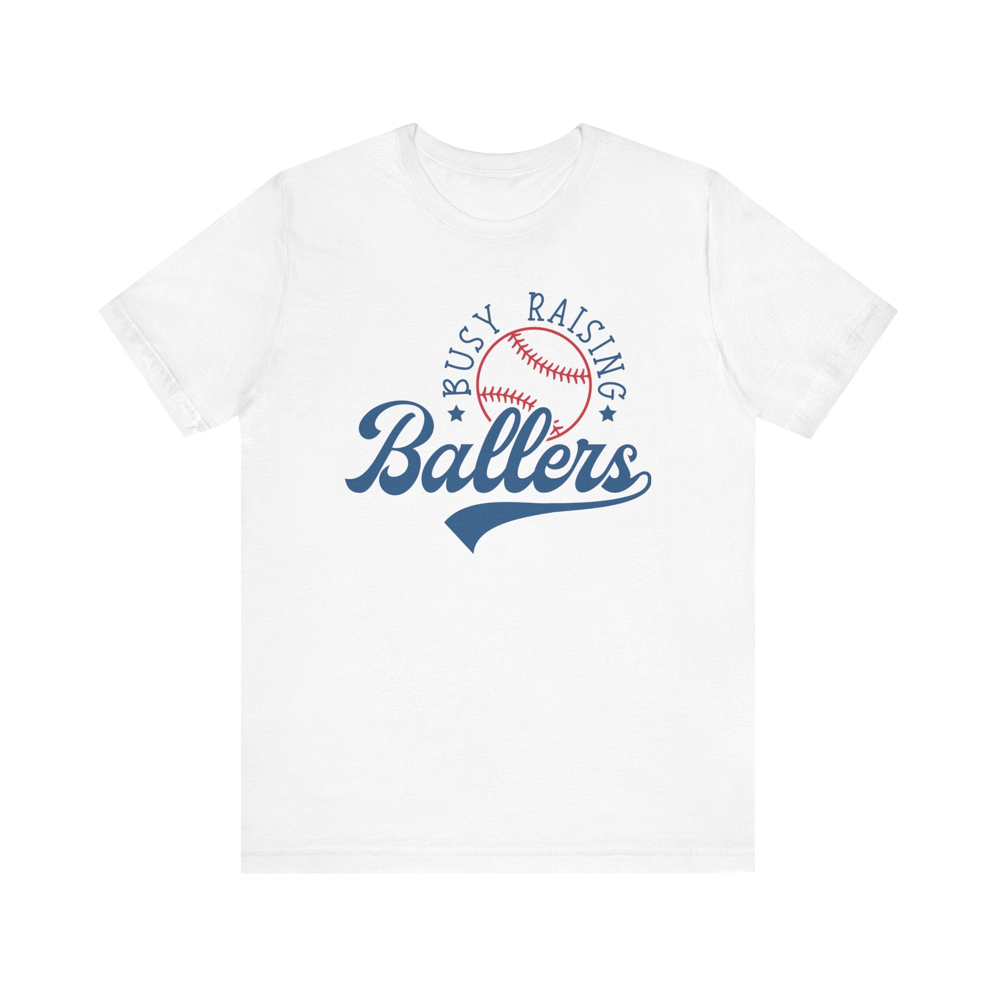 Busy Raising Ballers Unisex Jersey Short Sleeve Tee