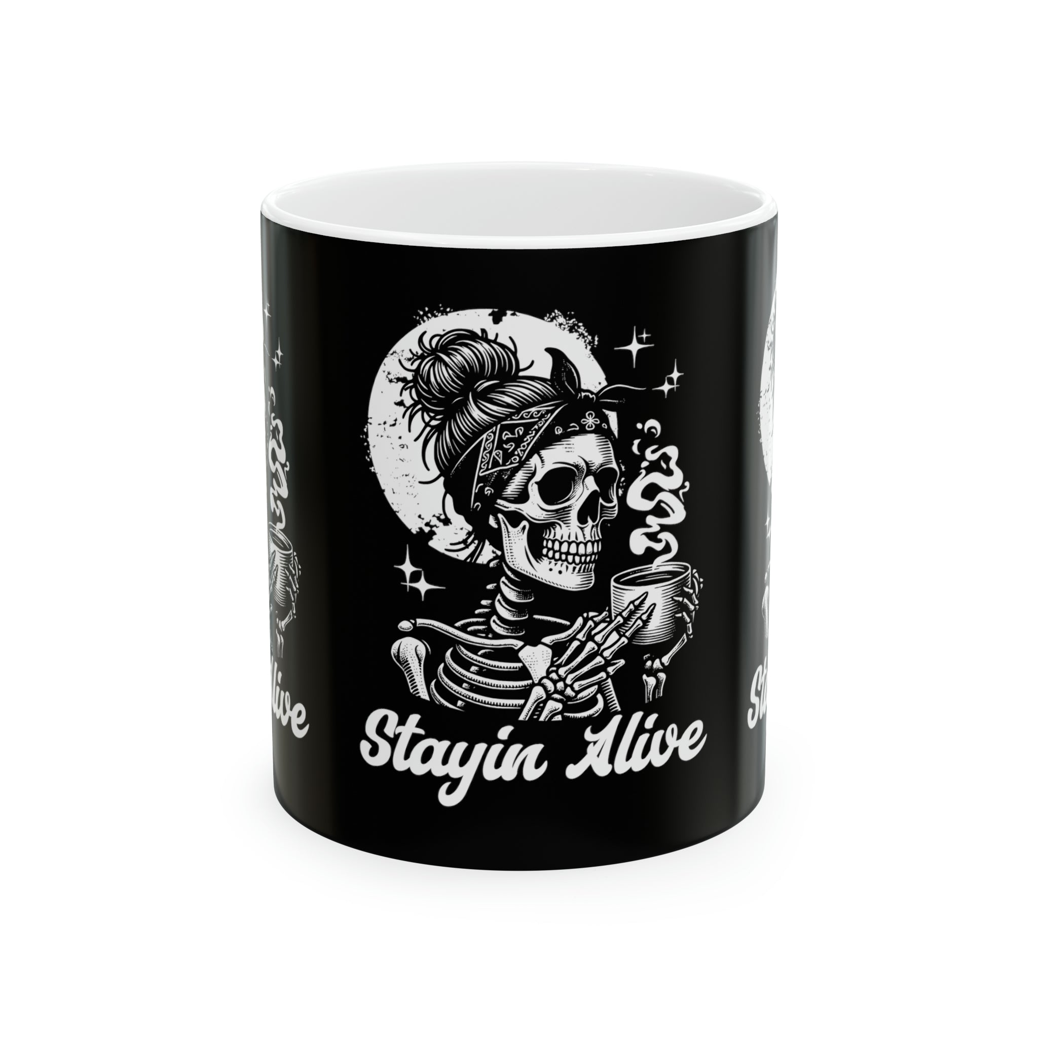 Stayin Alive Ceramic Mug, 11oz